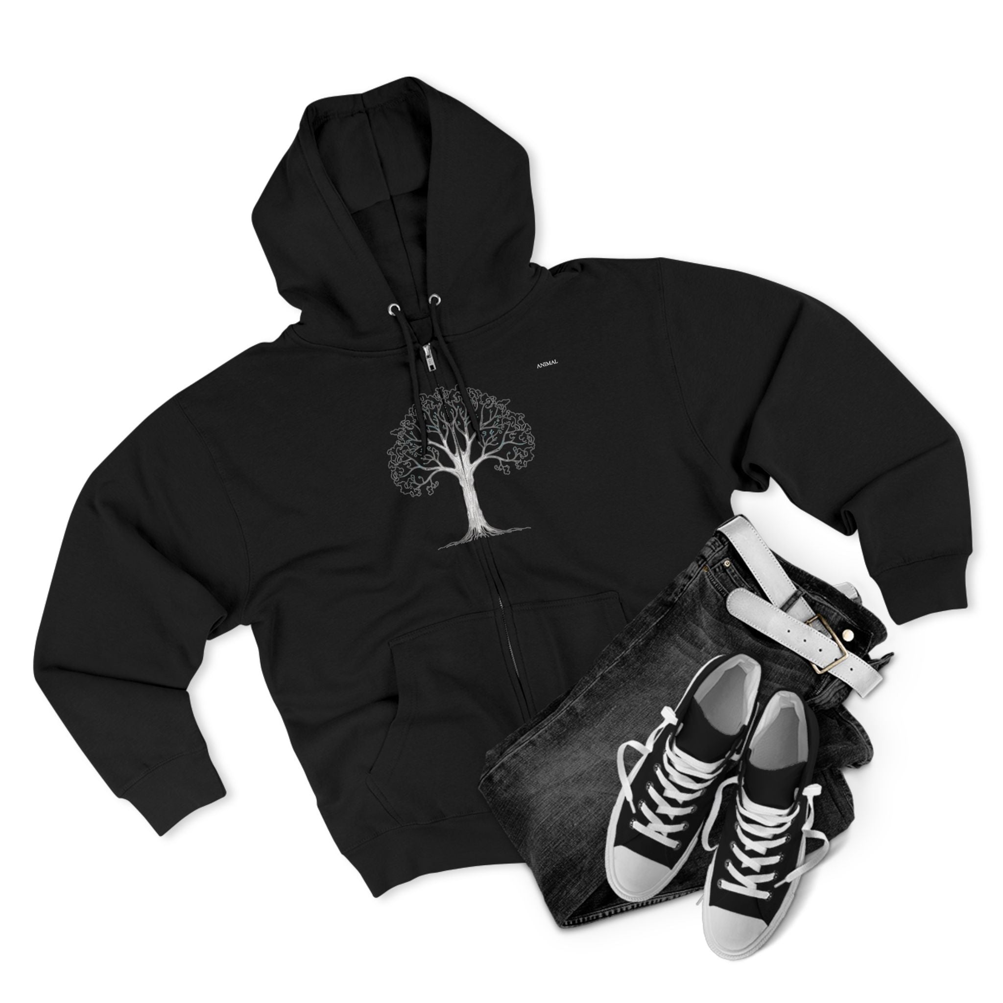 Tree of Life | Evolution Line | Darwin | Zip Hoodie