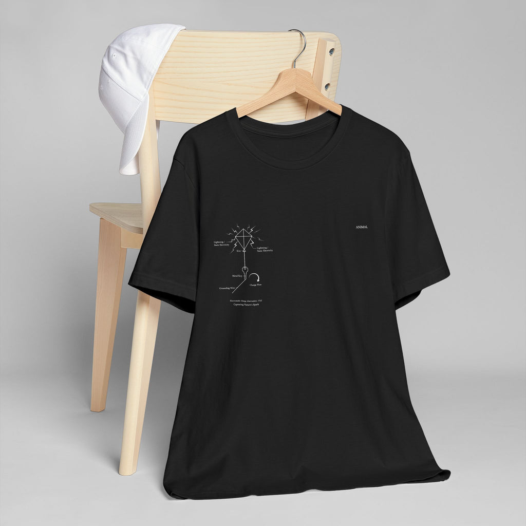 Electrostatics Revealed | Origins Line | Benjamin Franklin| Unisex T-Shirt