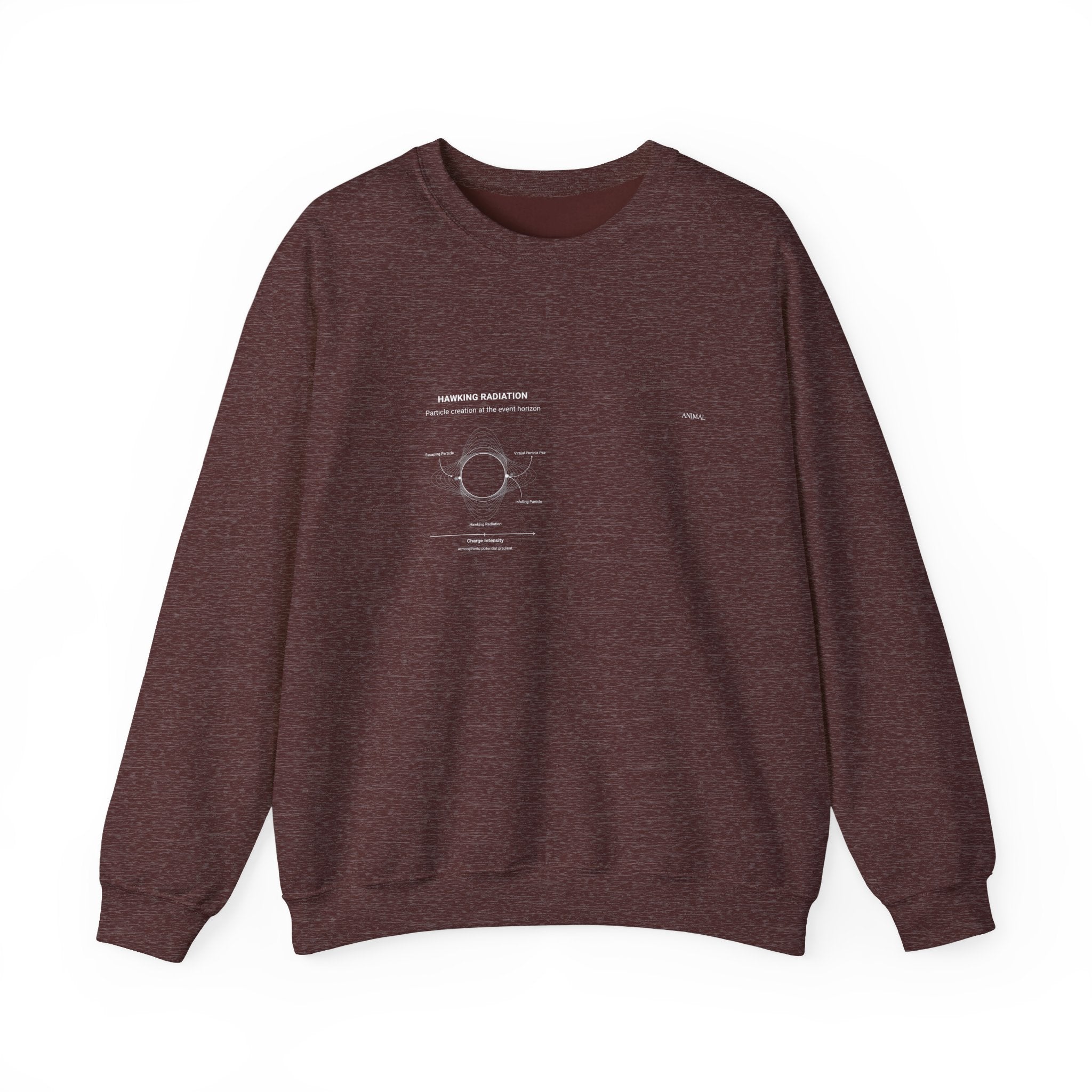 Hawking Radiation | Cosmos Line | Stephen Hawking | Unisex Crewneck Sweatshirt
