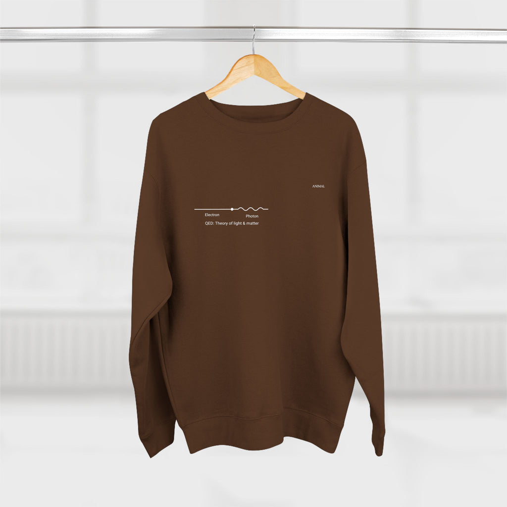 Dance of Particles | Cosmos Line |  Richard Feynman | Unisex Crewneck Sweatshirt