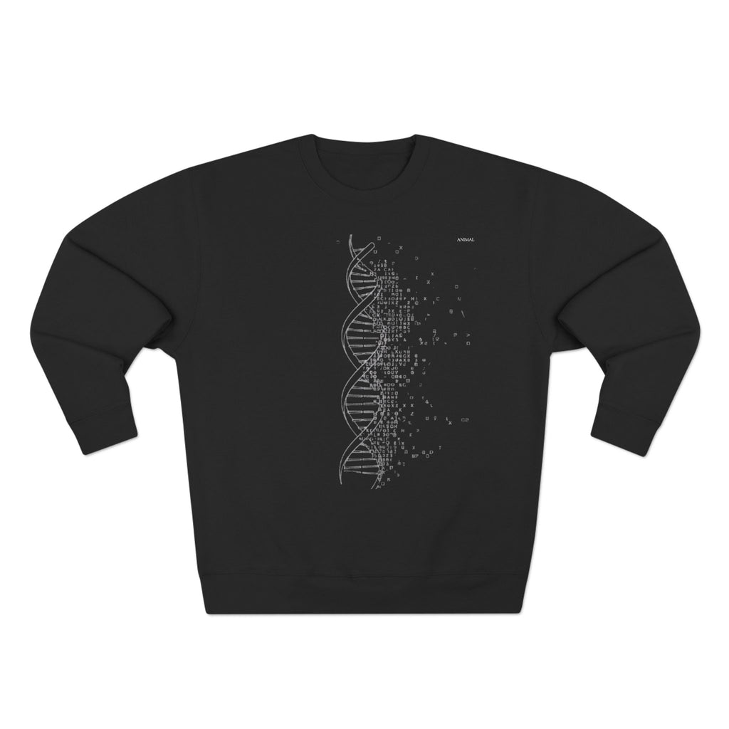 Spiraling Life | Evolution Line | Rosalind Franklin | Unisex Crewneck Sweatshirt