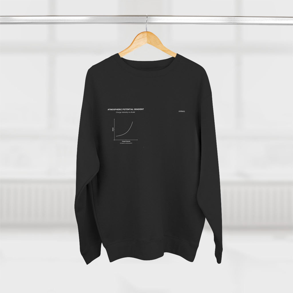 Atmospheric Gradient | Origins Line | Benjamin Franklin | Unisex Crewneck Sweatshirt