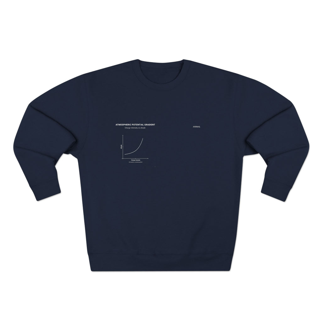 Atmospheric Gradient | Origins Line | Benjamin Franklin | Unisex Crewneck Sweatshirt