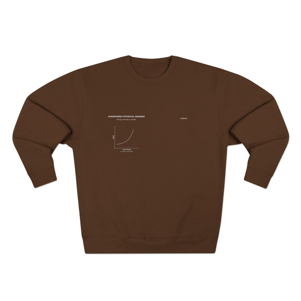 Atmospheric Gradient | Origins Line | Benjamin Franklin | Unisex Crewneck Sweatshirt