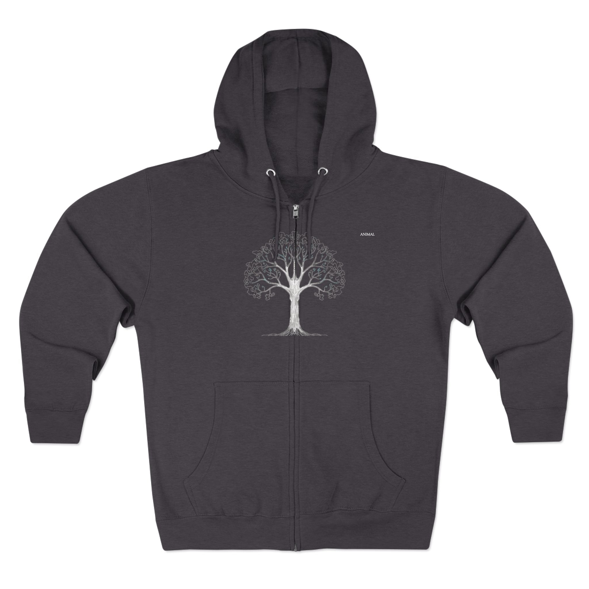 Tree of Life | Evolution Line | Darwin | Zip Hoodie