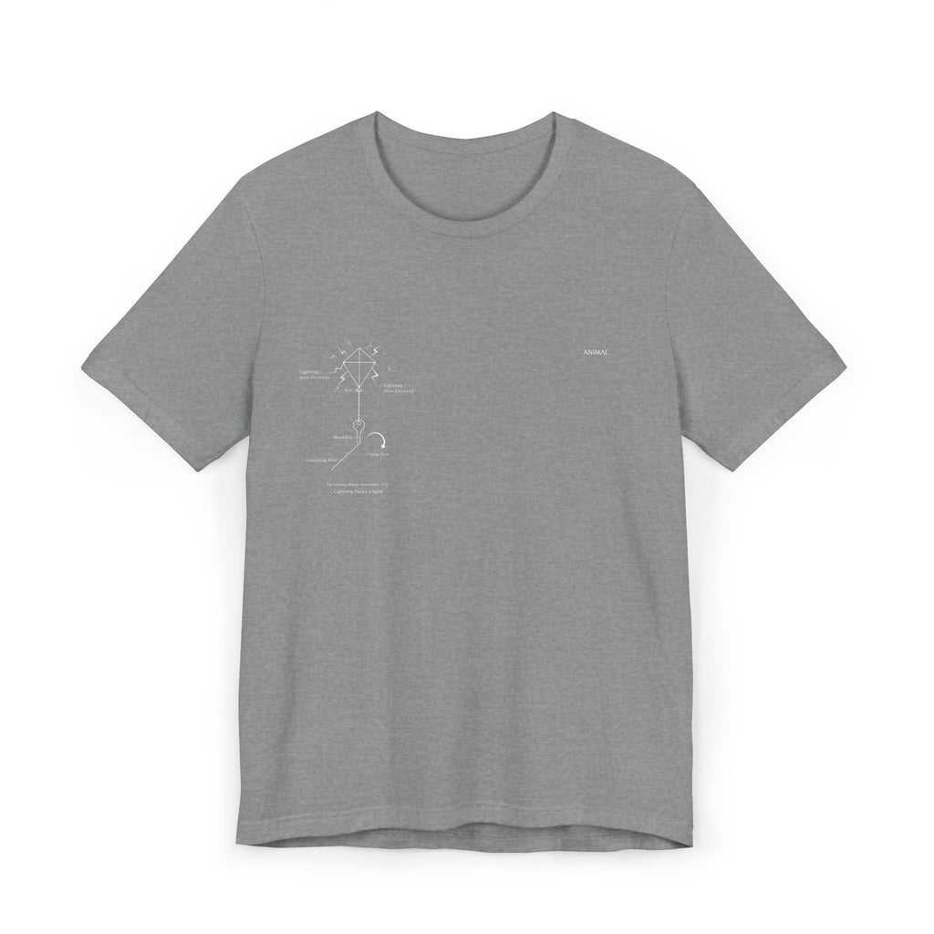 Electrostatics Revealed | Origins Line | Benjamin Franklin| Unisex T-Shirt