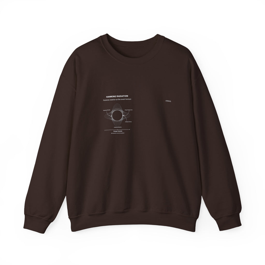 Hawking Radiation | Cosmos Line | Stephen Hawking | Unisex Crewneck Sweatshirt