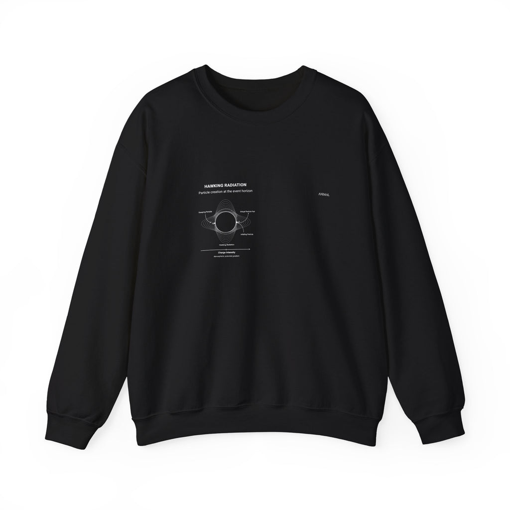 Hawking Radiation | Cosmos Line | Stephen Hawking | Unisex Crewneck Sweatshirt
