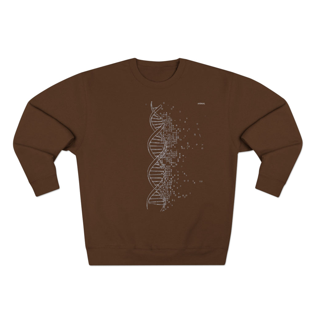 Spiraling Life | Evolution Line | Rosalind Franklin | Unisex Crewneck Sweatshirt