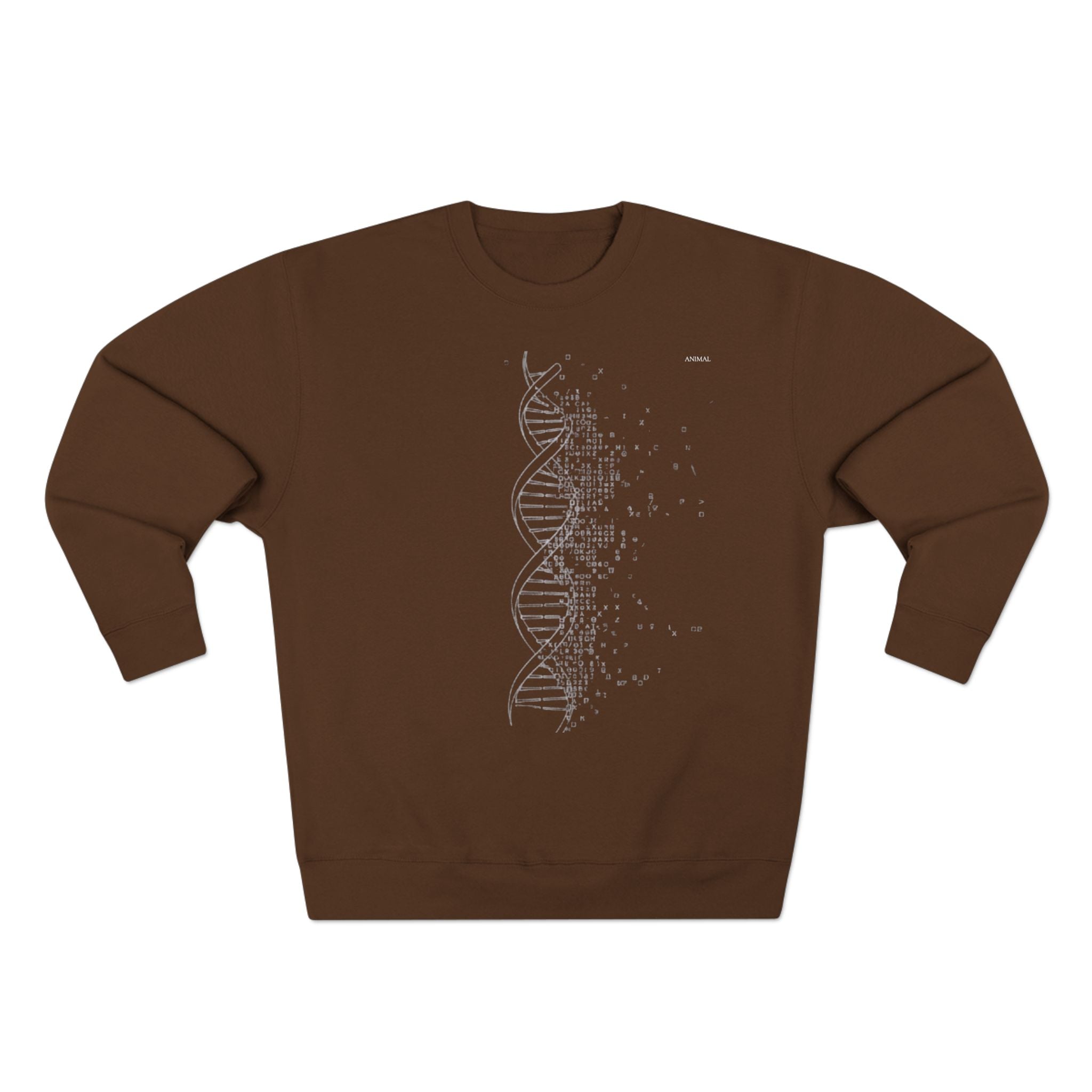 Spiraling Life | Evolution Line | Rosalind Franklin | Unisex Crewneck Sweatshirt