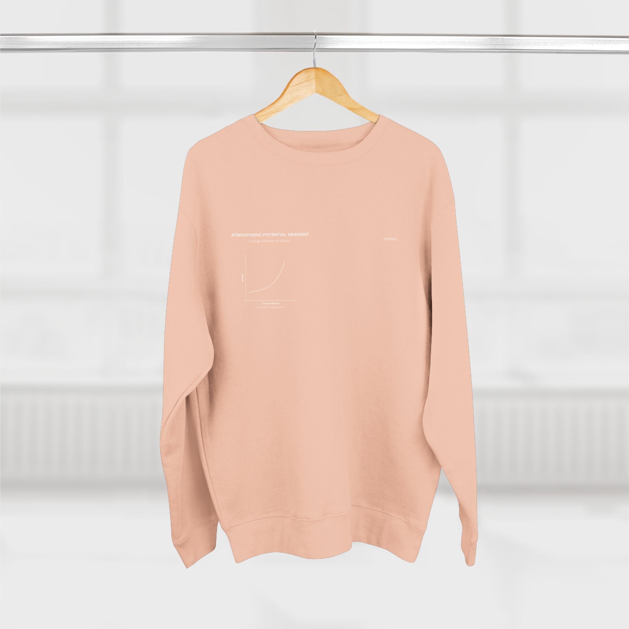 Atmospheric Gradient | Origins Line | Benjamin Franklin | Unisex Crewneck Sweatshirt