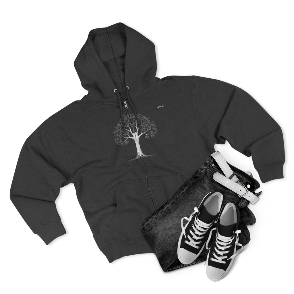 Tree of Life | Evolution Line | Darwin | Zip Hoodie