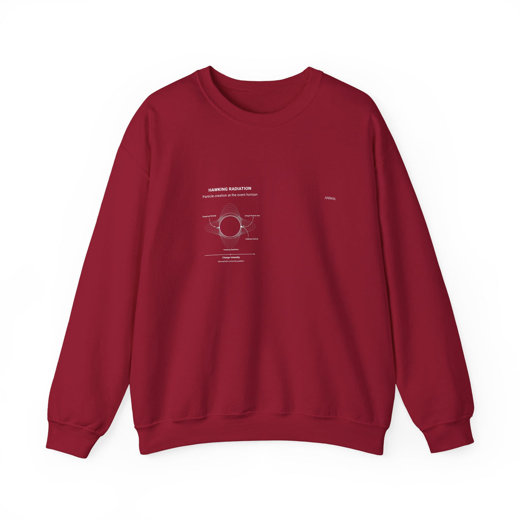 Hawking Radiation | Cosmos Line | Stephen Hawking | Unisex Crewneck Sweatshirt