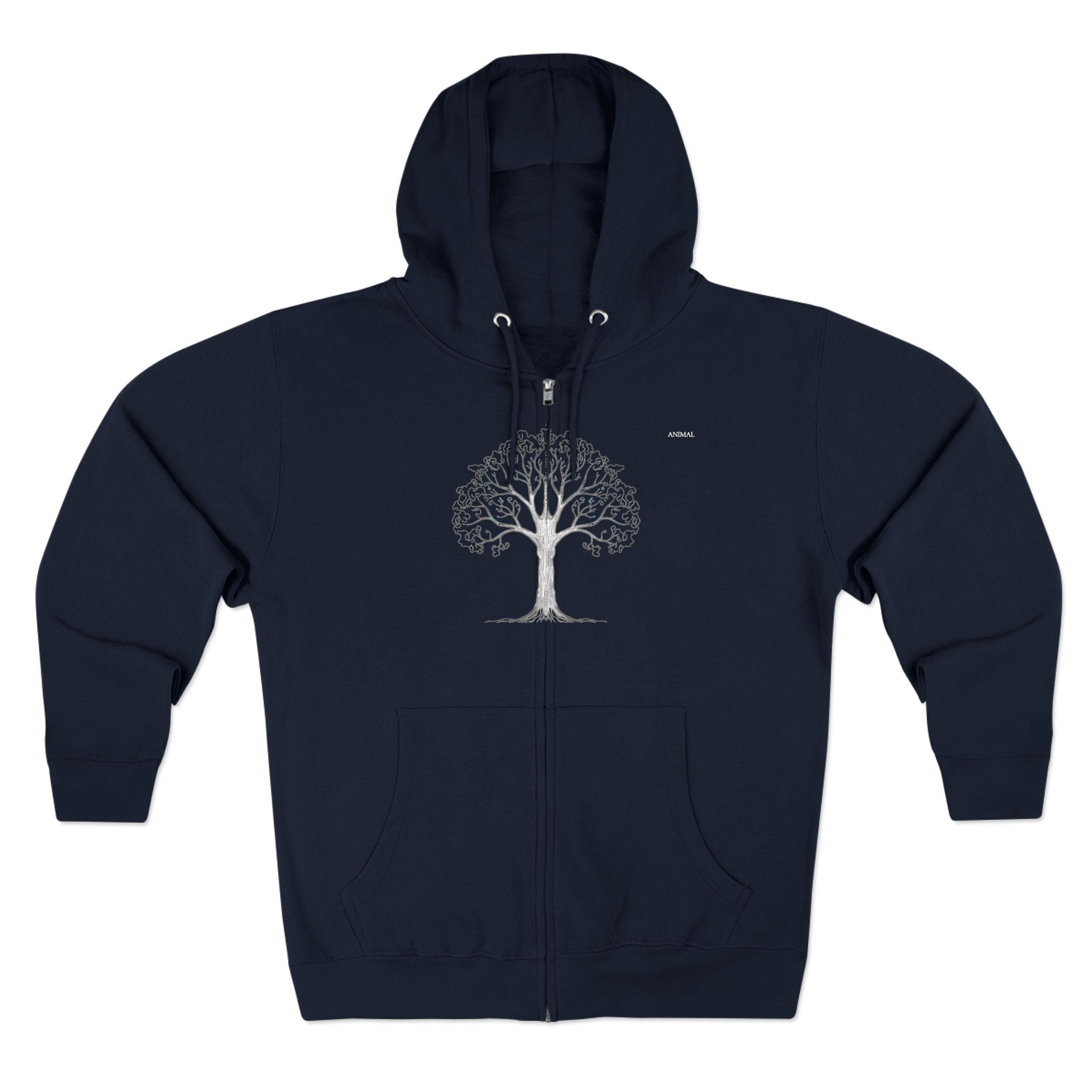 Tree of Life | Evolution Line | Darwin | Zip Hoodie